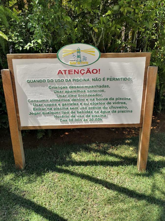 Apartamento Solar Do Forte - Praia Do Forte Dış mekan fotoğraf